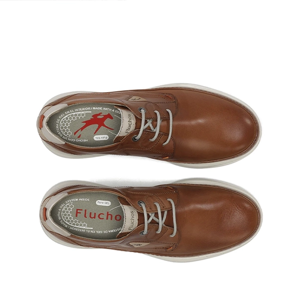 Fluchos Zapato Cordón Piel Cuero Casual - Imagen 6
