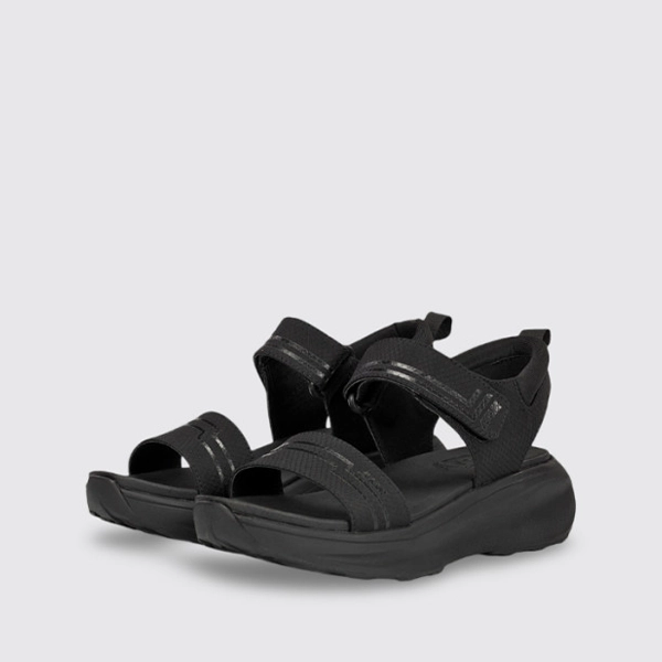 Atom Sandalia Deportiva Negra Cómoda - Imagen 4