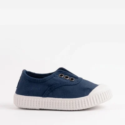 zapatillas lona niño Victoria marino cómodas