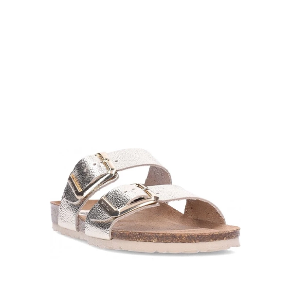 Sandalias bio mujer Inter-Bios platino - Imagen 5
