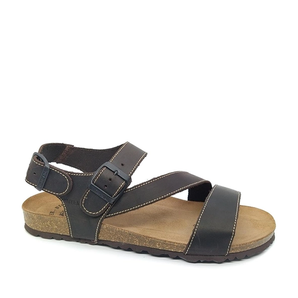 Sandalias bio hombre Inter-Bios pardo - Imagen 4