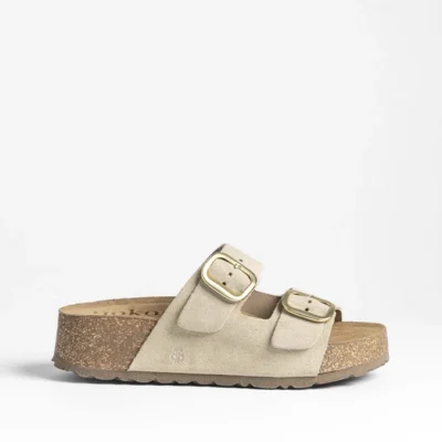 sandalias bio mujer cómodas anatómicas Yokono crudo