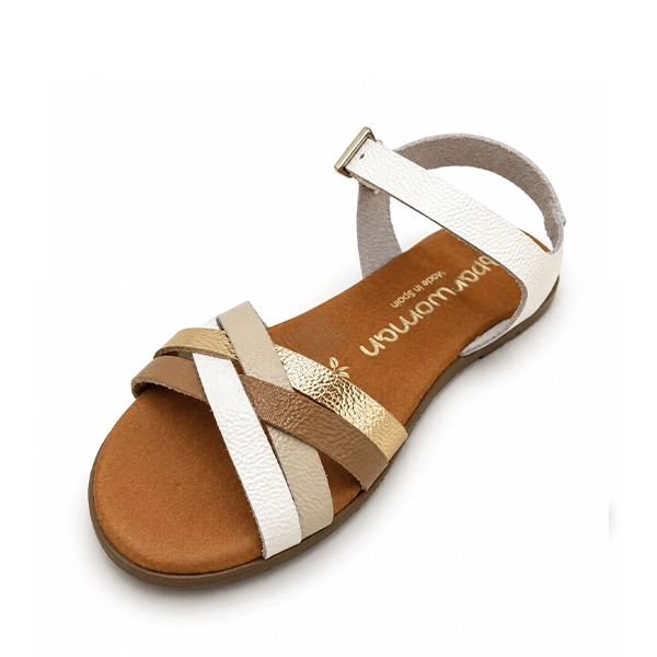 Oh My Sandals Sandalia Niña Blanca - Imagen 4