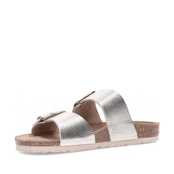 Sandalias bio infantiles Inter-Bios platino - Imagen 5