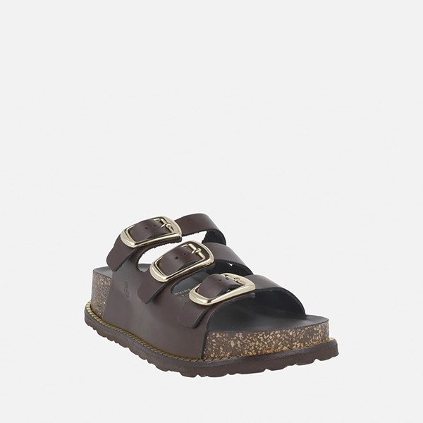 Sandalias bio Yokono marrón piel - Imagen 2