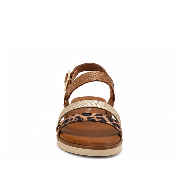 Sandalias Oh My Sandals roble piel - Imagen 5