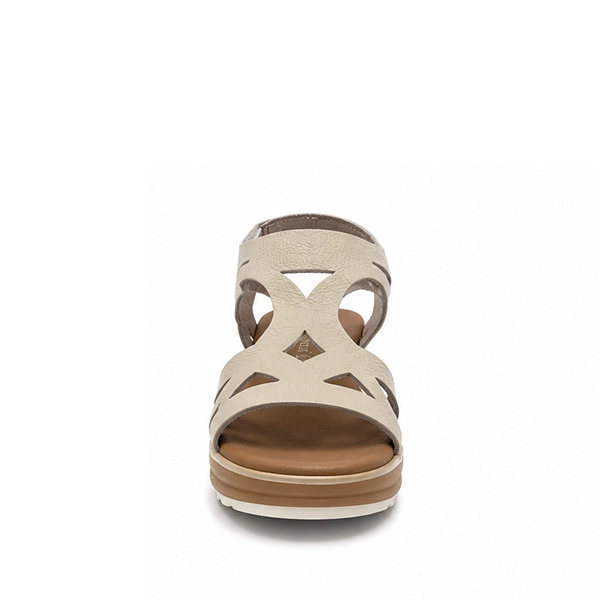 Sandalias cuña alta Oh My Sandals hielo - Imagen 5