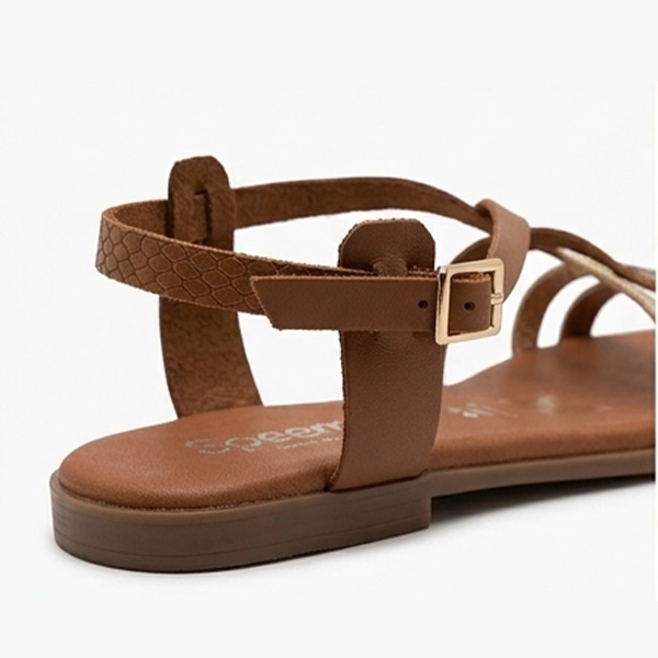 Sandalias Oh My Sandals roble piel - Imagen 5