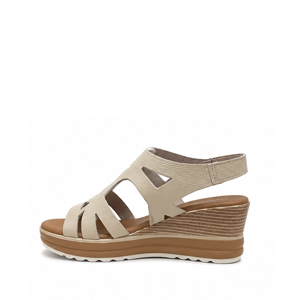 Sandalias cuña alta Oh My Sandals hielo - Imagen 4