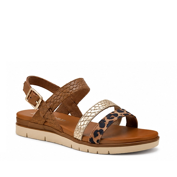 Sandalias Oh My Sandals roble piel - Imagen 4