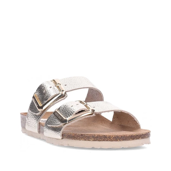 Sandalias bio infantiles Inter-Bios platino - Imagen 4