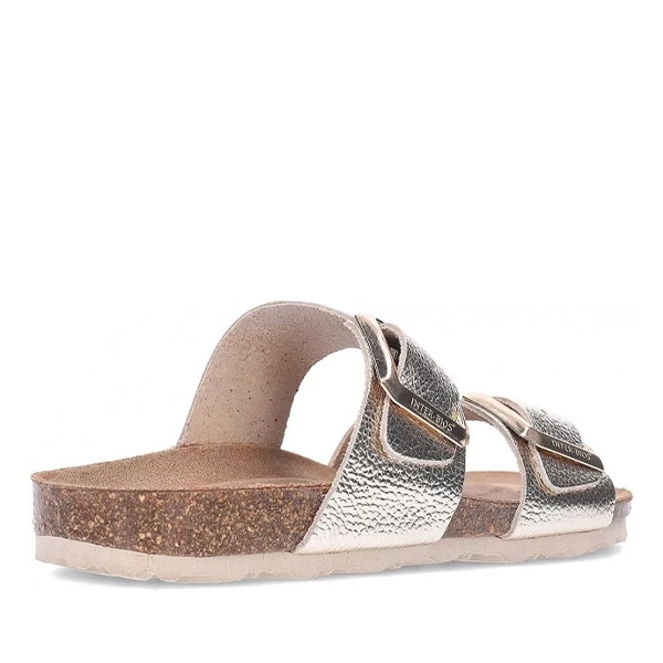 Sandalias bio infantiles Inter-Bios platino - Imagen 3