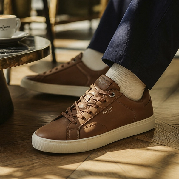 Zapatilla Marrón Pepe Jeans Hombre