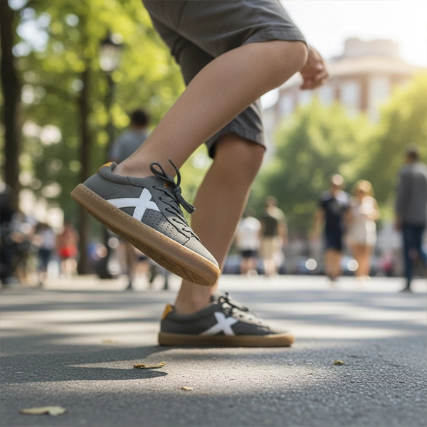 Munich Zapatilla Infantil Piel (cordones) - Imagen 2