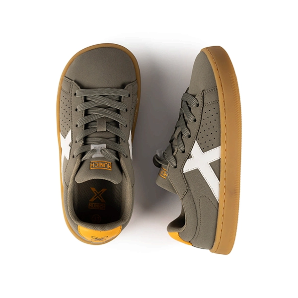 Munich Zapatilla Infantil Piel (cordones) - Imagen 6
