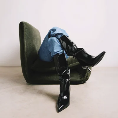 Bota mujer negra ciudad Gioseppo detalle modelo