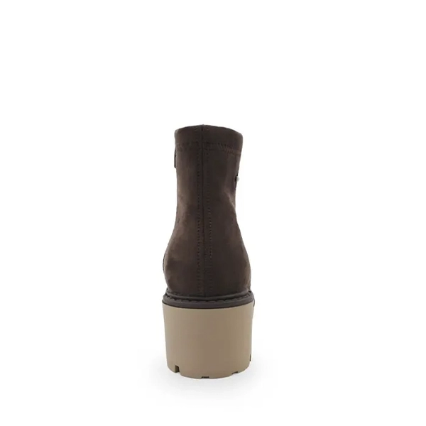 botin casual mujer licra moka Viguera detalle suela