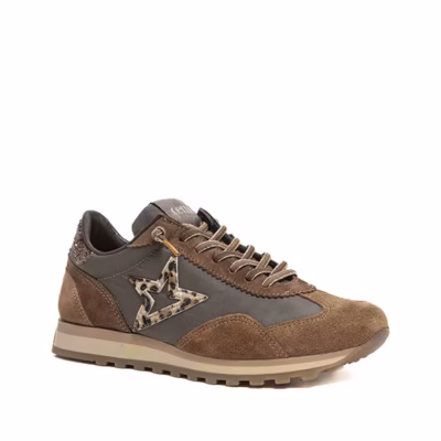 Zapatillas deportivas mujer Cetti cappuccino ante mesh detalle suela de goma
