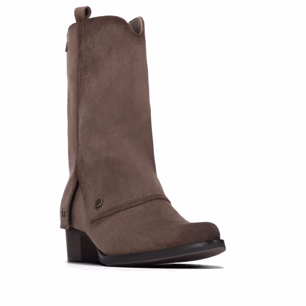 Botines mujer taupe XTI par completo