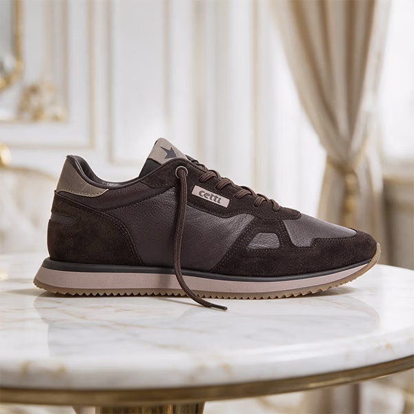 Zapatillas Cetti ante-nature coffee hombre vista trasera