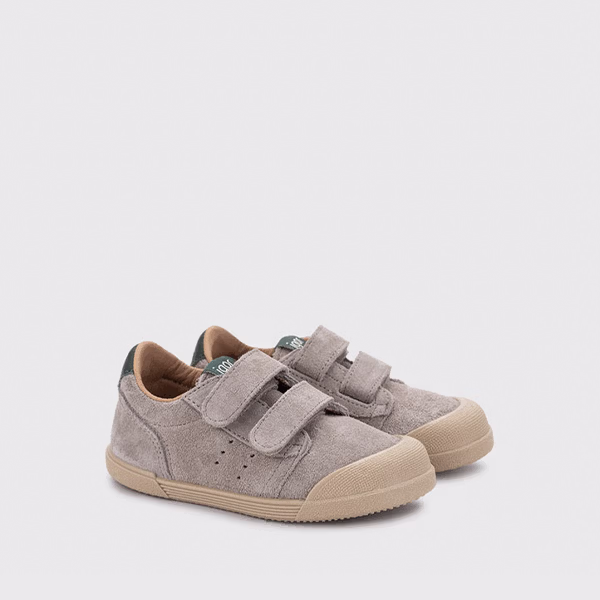 Zapatillas barefoot infantil topo serraje Igor vista trasera