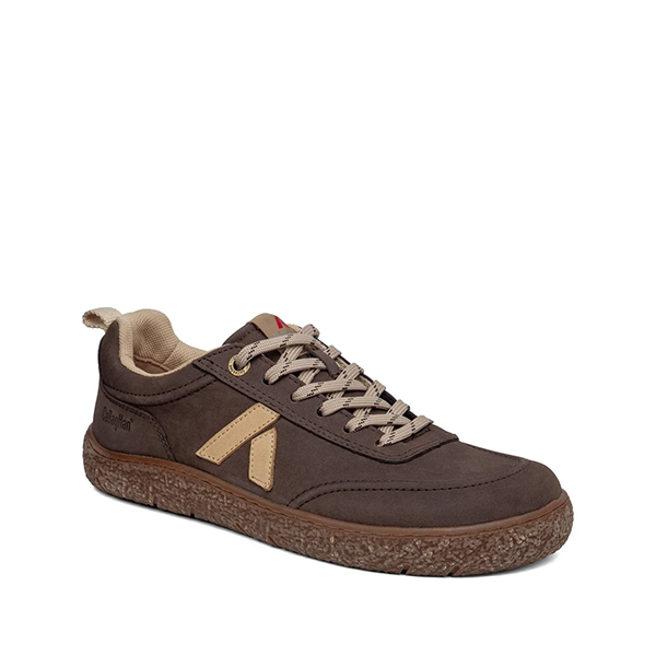 Zapatos barefoot hombre Callaghan cacao piel vista lateral