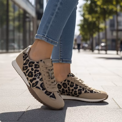 Zapatillas Alana arena mujer Mustang detalle modelo