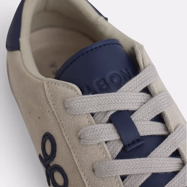Zapatillas Silbon Beige Serraje Hombre par completo