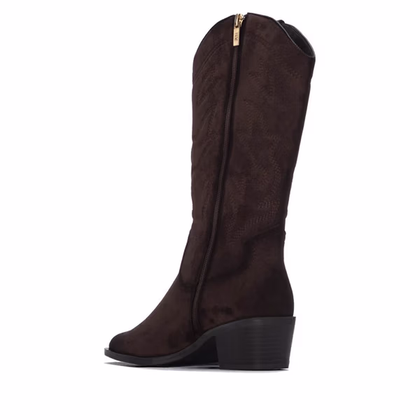 Botas mujer marrón XTI detalle suela