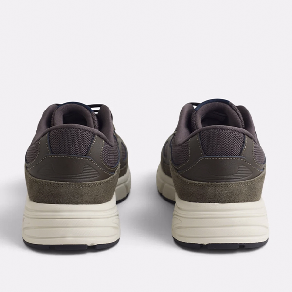Zapatos casual hombre Silbon marrón estilo deportivo vista trasera